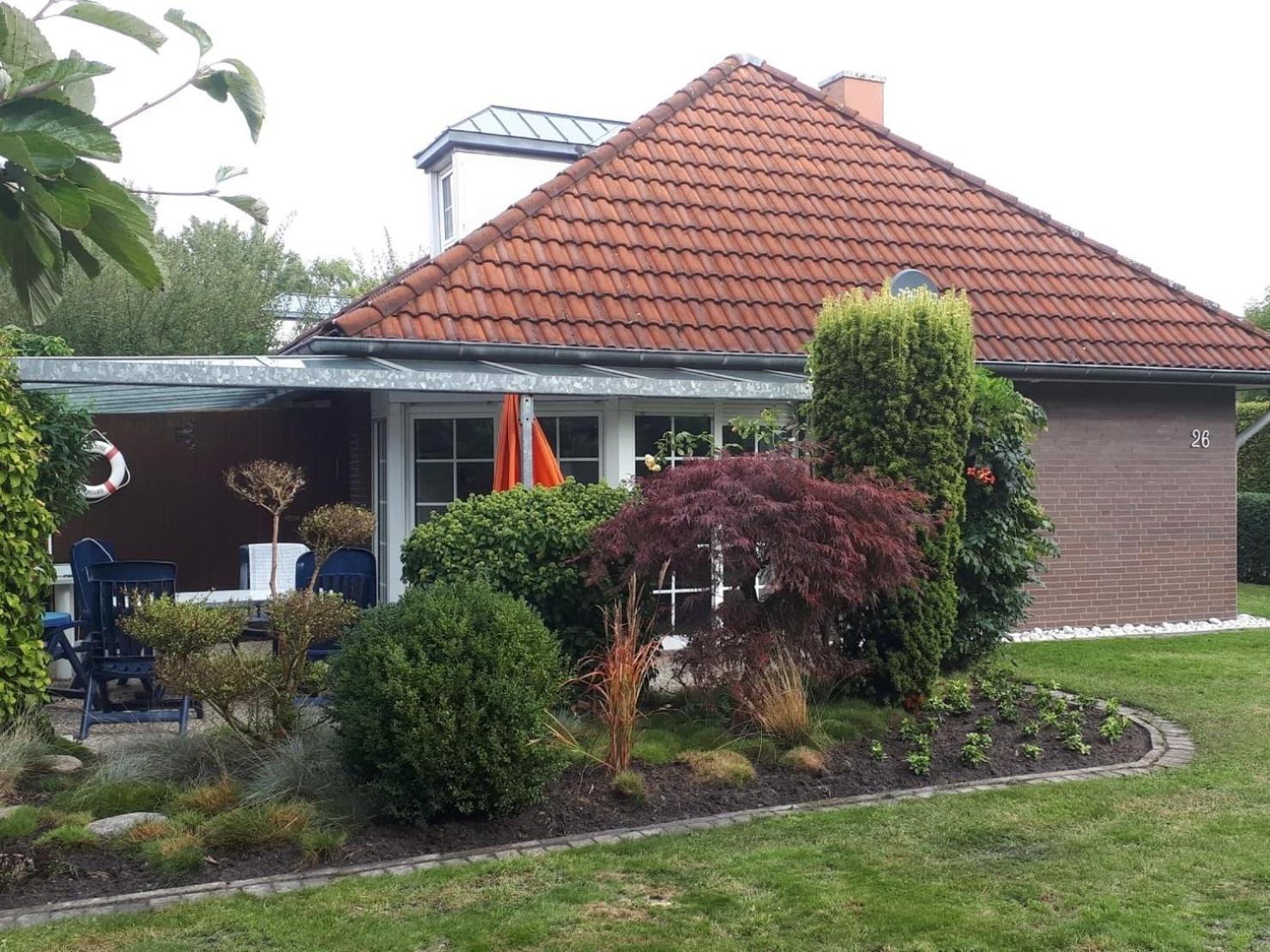 Bungalow 6091 In Tossens Stick エクステリア 写真